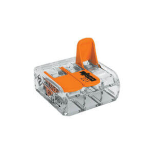 WAGO klämma 221-613, 0.5-6mm², 3 Poler