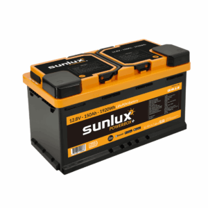 LiFePO4 batteri 12.8V/150Ah - Sunlux® Powerbox+